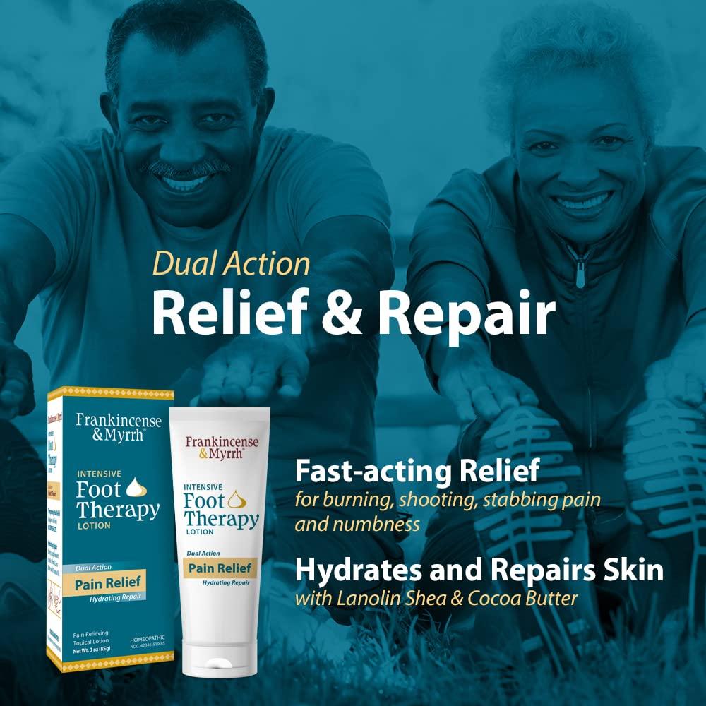 Frankincense & Myrrh Foot Pain Relief Lotion Intensive Dual Action