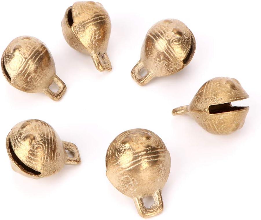 DOTS Golden Solid Brass Sleigh Bells Cat Bell Craft DIY Projects