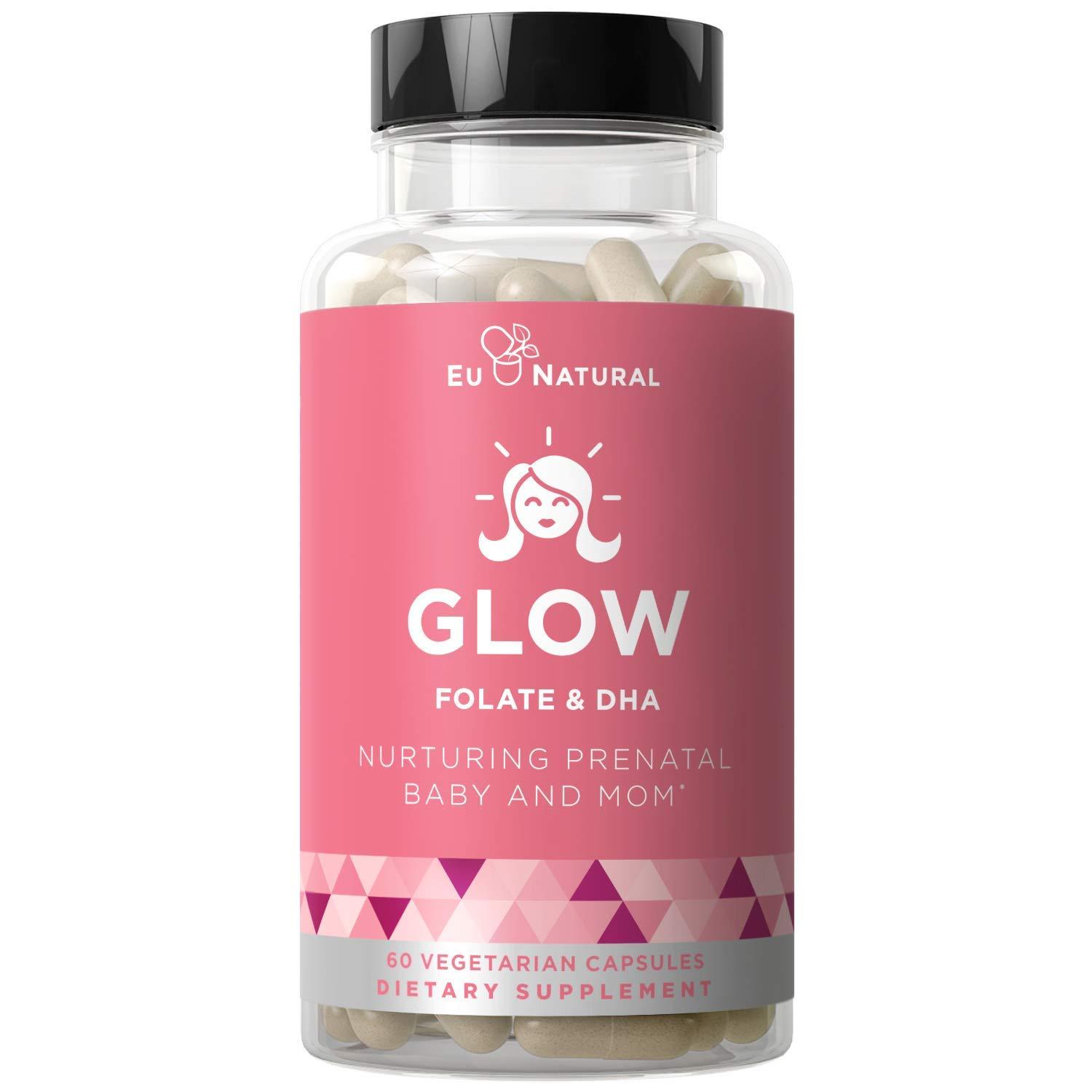 Glow Prenatal Vitamins + Folate & DHA Nurturing Pregnancy Multivitamin