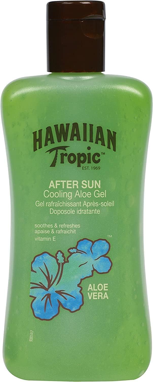 Hawaiian Tropic After Sun Gel Cooling Aloe - Aloe Vera After Sun Gel for  Refreshing Lotion Pack 3 Units x 200 ml | Buy Now with Express  International Delivery | GoSupps.com