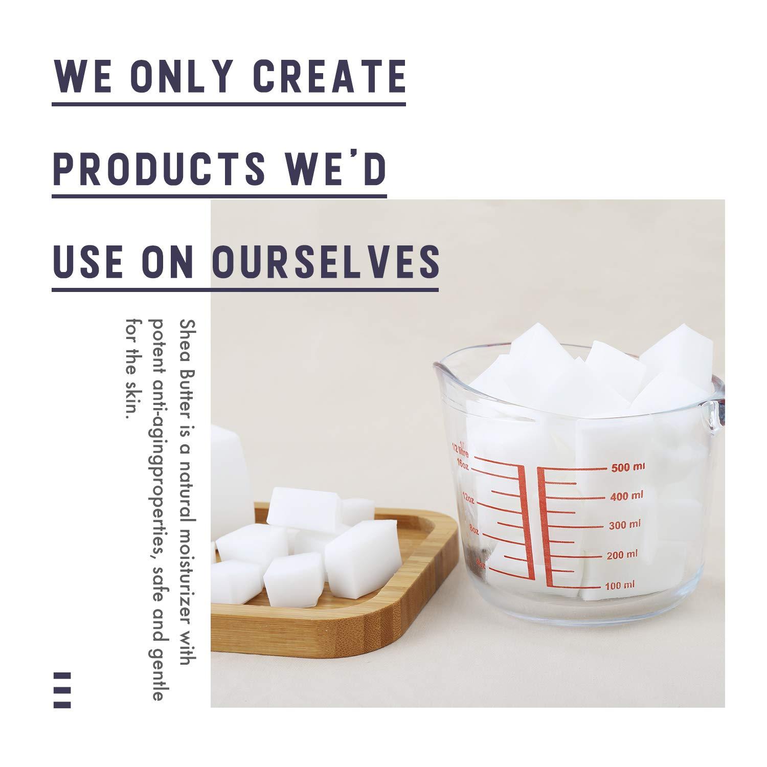 DIY Melt & Pour Shea Butter Soap Making Kit, Includes Shea Butter Soap