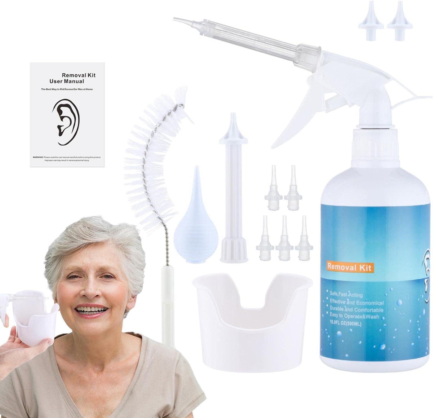 RRGEAR Ear Irrigation Kit Safe & Effective Earwax Removal System