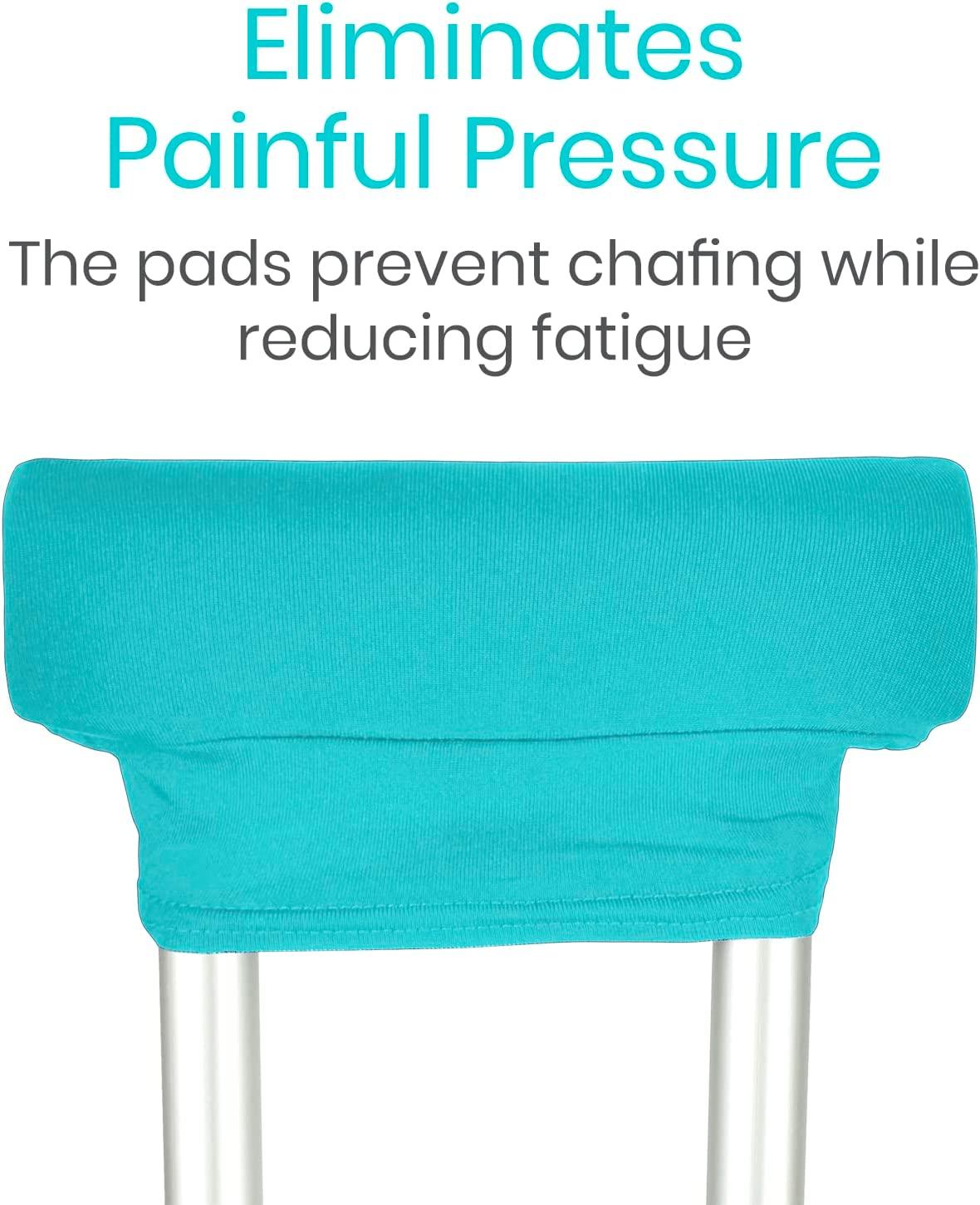 Vive Crutch Pads Padding for Walking Arm Crutches Universal