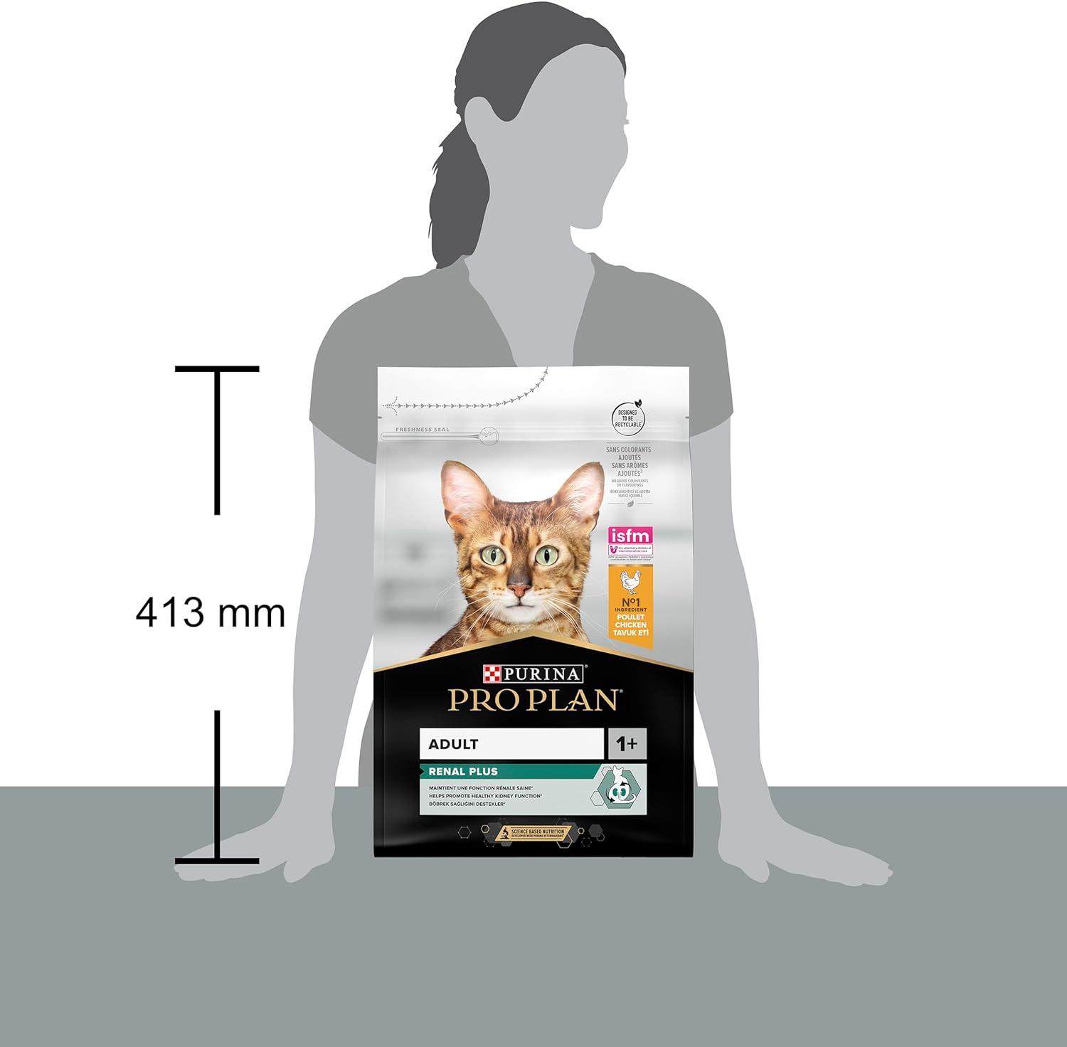 PRO PLAN Adult 1+ RENAL PLUS Rich in Chicken Dry Cat Food 3kg