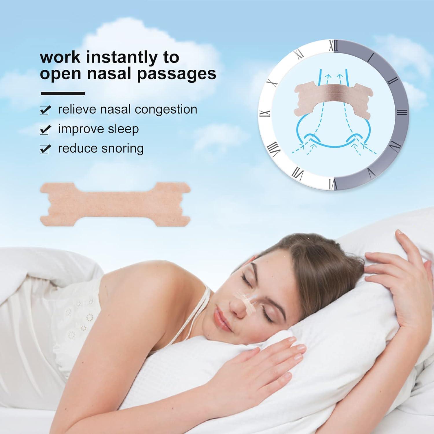 Nasal Strips 30360 PCS Nose Strips for Breathing Reduces Nasal Snoring Caused by Nasal