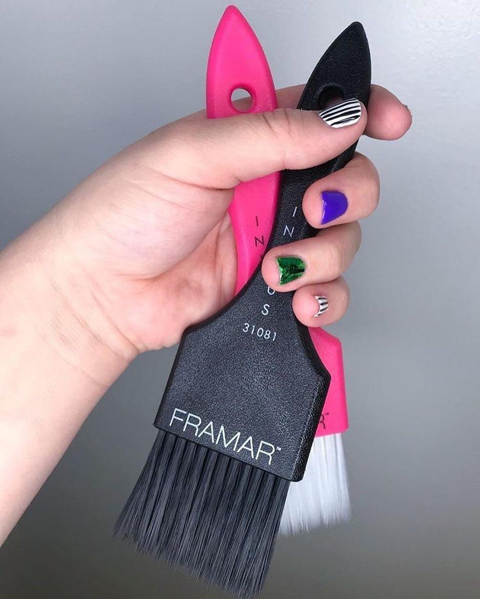 Framar Power Painter Hair Dye Brush Hair Coloring Brush, Hair Dying