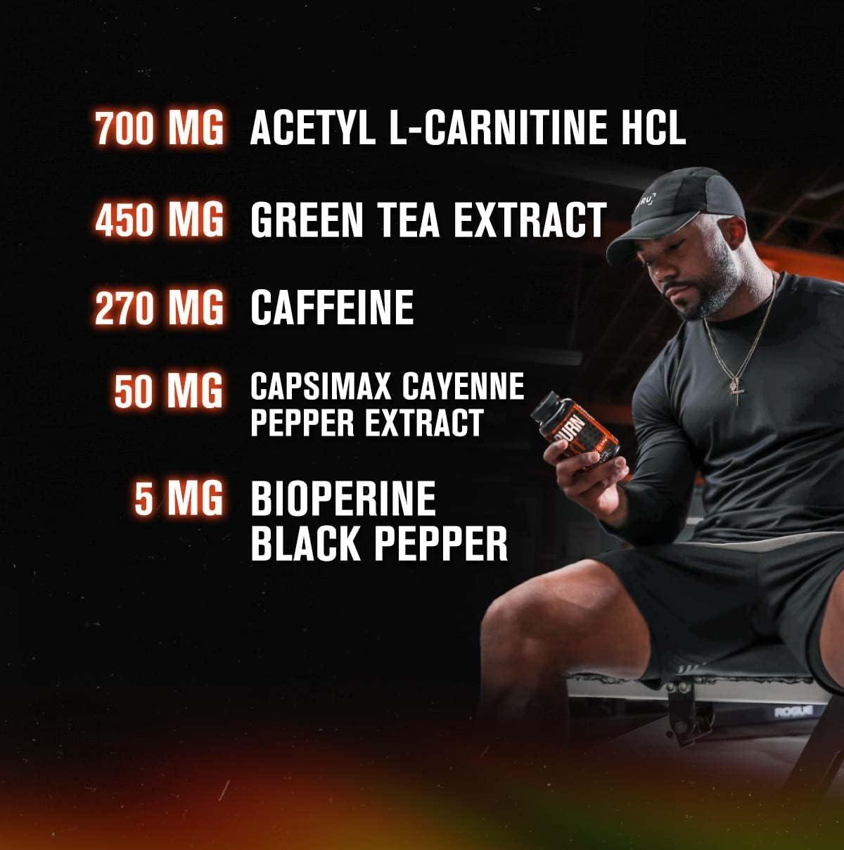 l carnitine black pepper extract Jacked Factory Burn-XT - Premium Energy and Focus Booster for Men & Women - Acetyl  L-Carnitine, Green Tea Extract, Capsimax Cayenne Pepper & More - 30 Natural  Veggie Pills