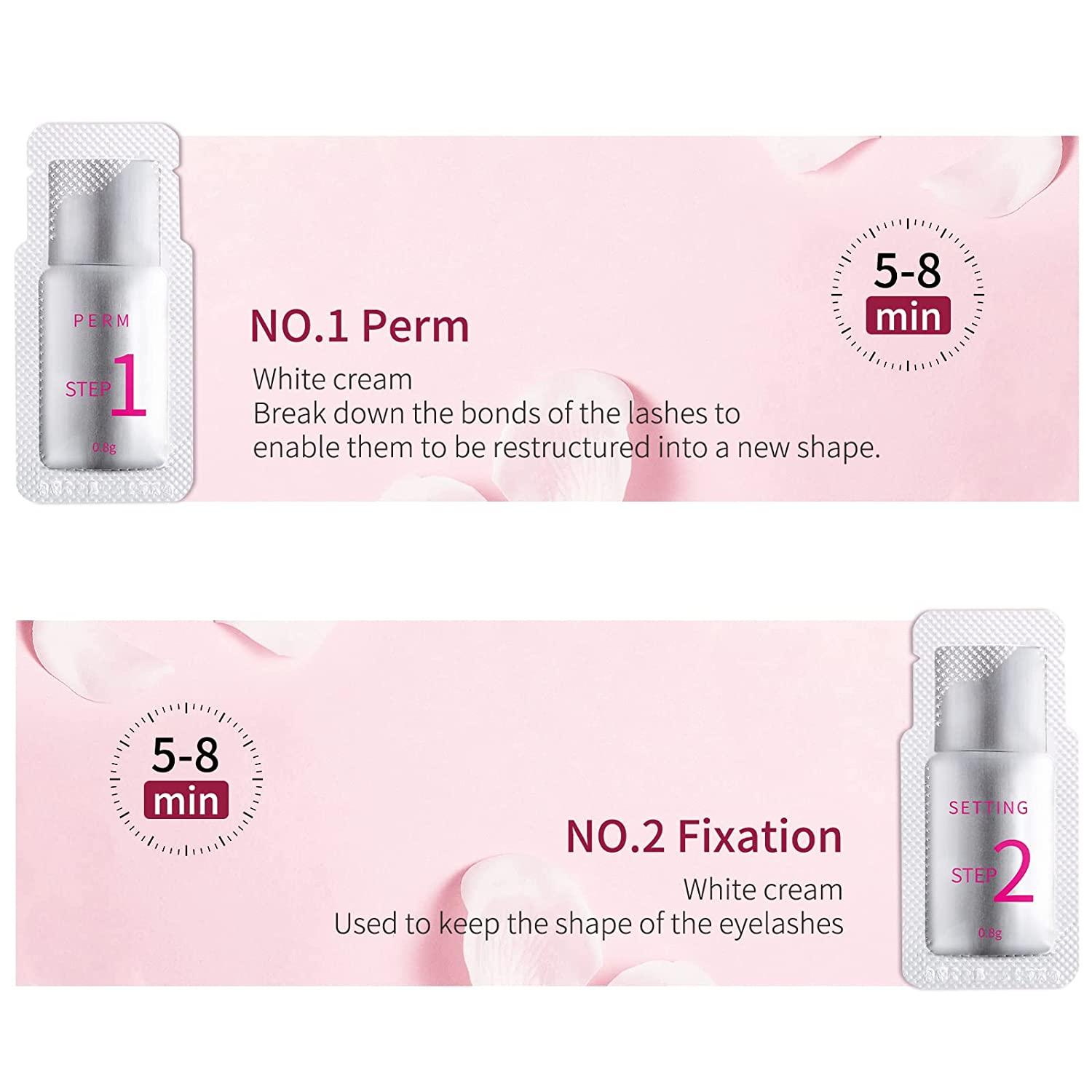 2022 Upgraded Fast Perm Lash Lift Kit Eyelash Perm Kit Perm&Setting