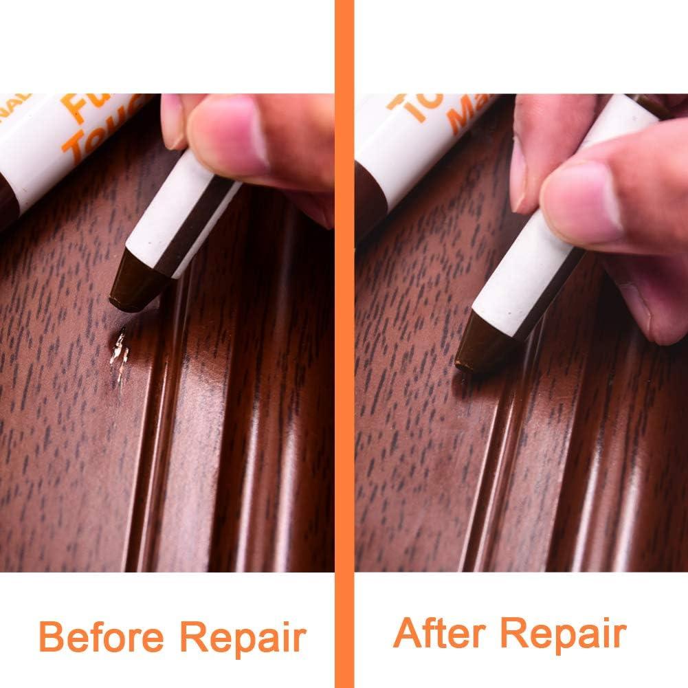 Furniture Repair Wood Repair Markers Touch Up Repair Pen-17pc
