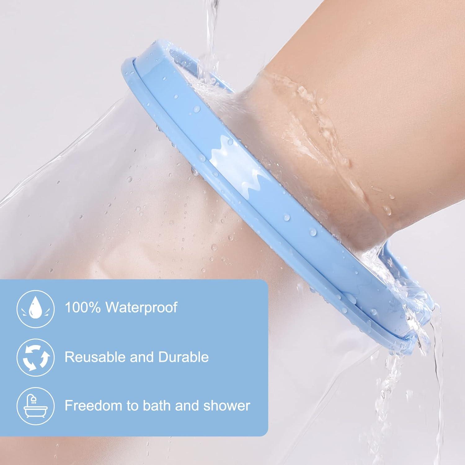 Fasola Leg Protector Showering NonSlip Cast Cover for Half Leg Broken