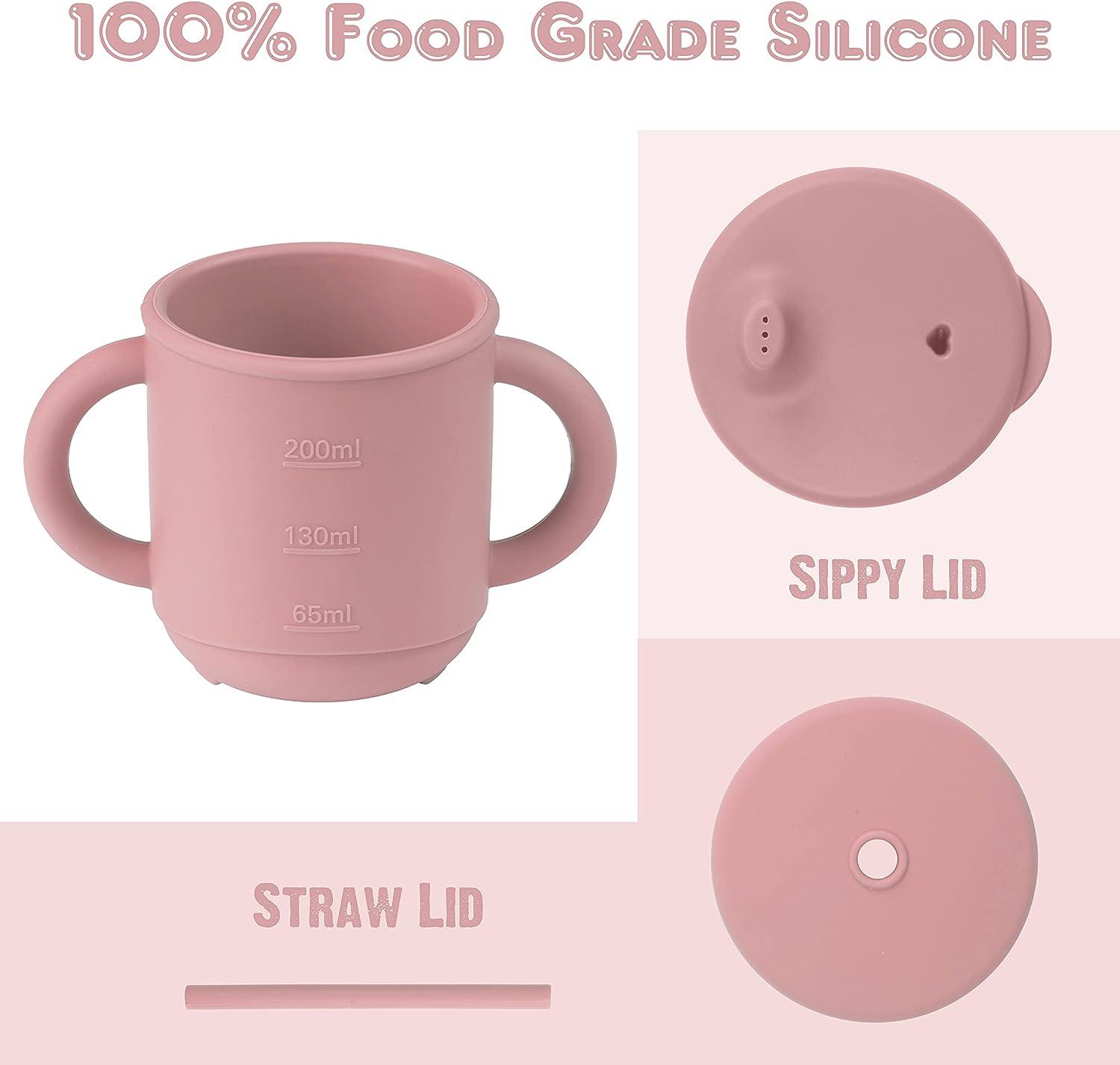 Silicone Baby Feeding Cup, Silicon Baby Drinkware