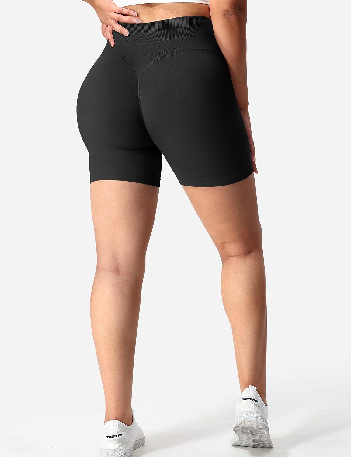 YEOREO Women Seamless Scrunch Butt Camo Workout Leggings High