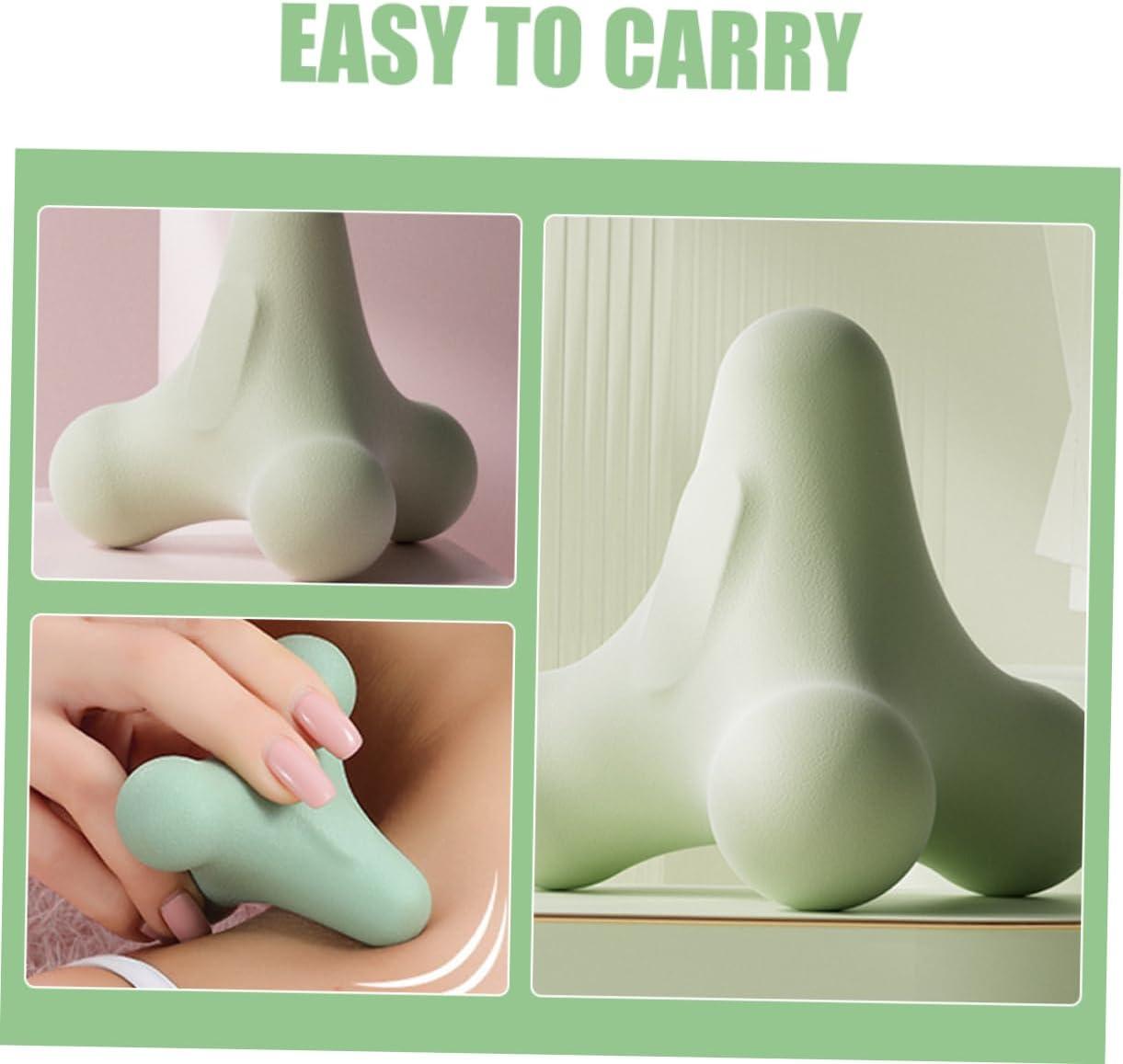Hapinary Massage Fitness Ball | Relieve Pain & Soothe Muscles - TPE  Gymnastics & Massage Tool (7.5cm) - Green | Buy Now with Express  International Delivery | GoSupps.com
