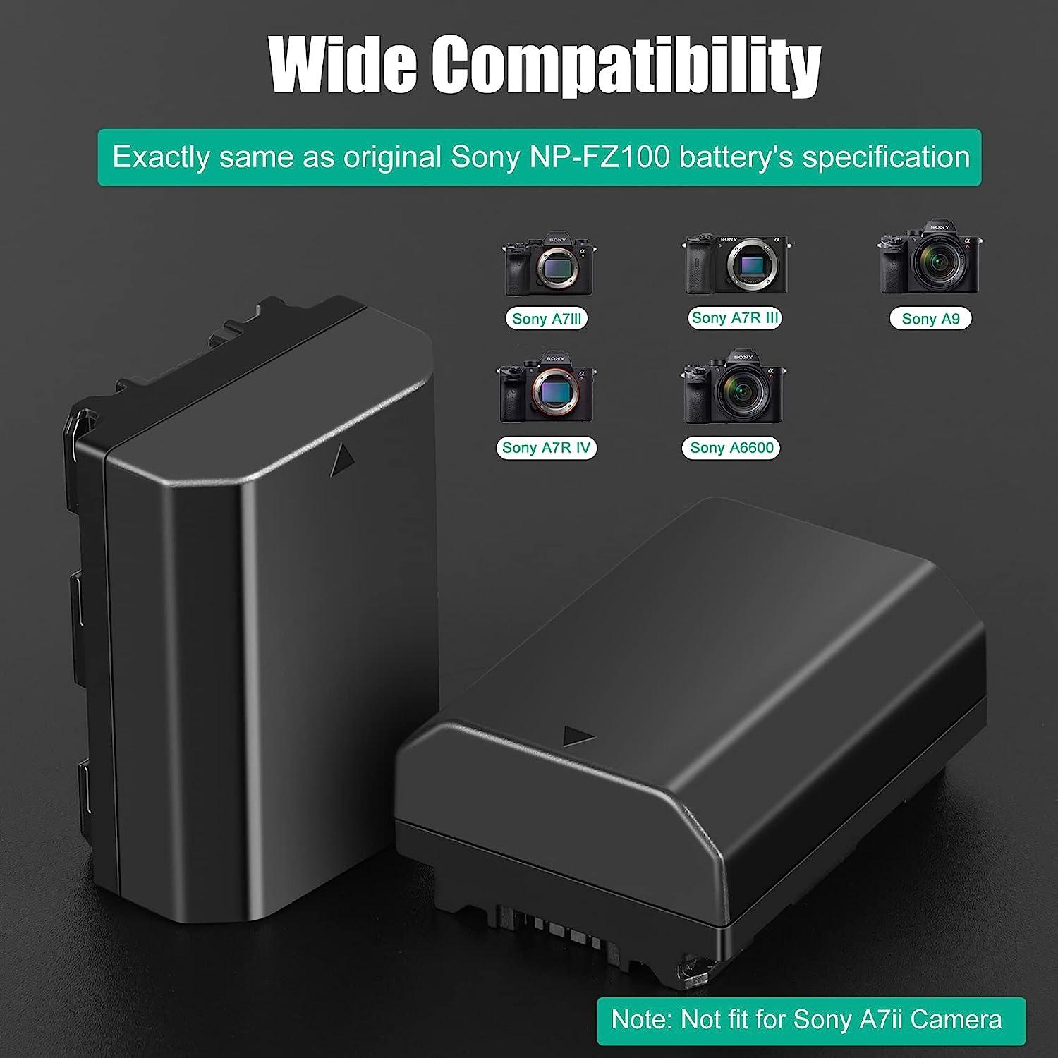 Batería Cámara Np-fz100 Compatible Sony A7iii A7r V Alpha A7