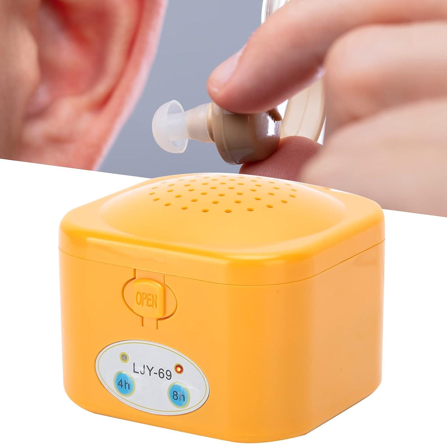 Electric Hearing Aids Dryer Dehumidifier Drying Box Case Elderly