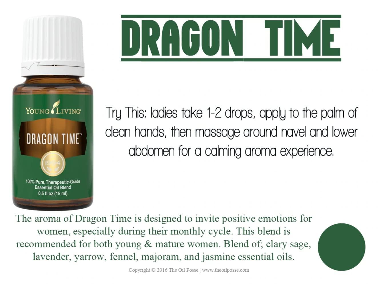 Dragon Time Essential Oil 15ml by Young Living - Calming