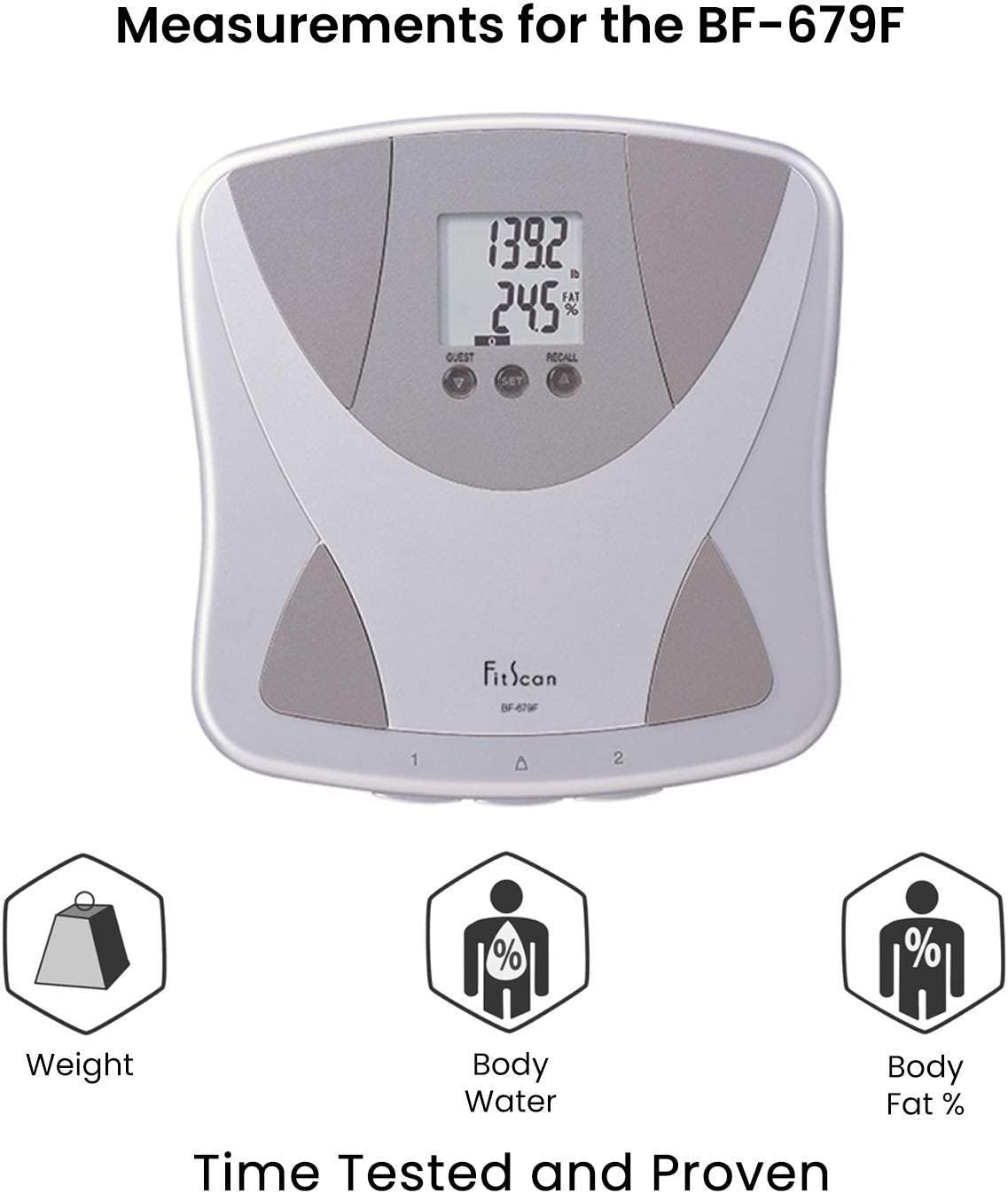 BF-679F FitScan Body Fat / Body Water Monitor With Athlete Mode