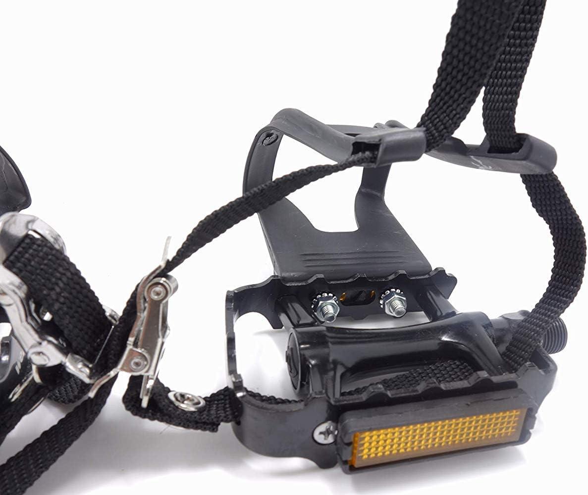 Wellgo resin pedals 2024 with clip & strap