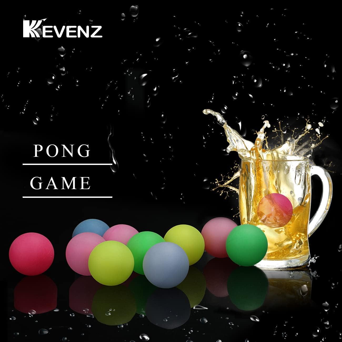 100 Pack Multi-Colored Ping Pong Balls 