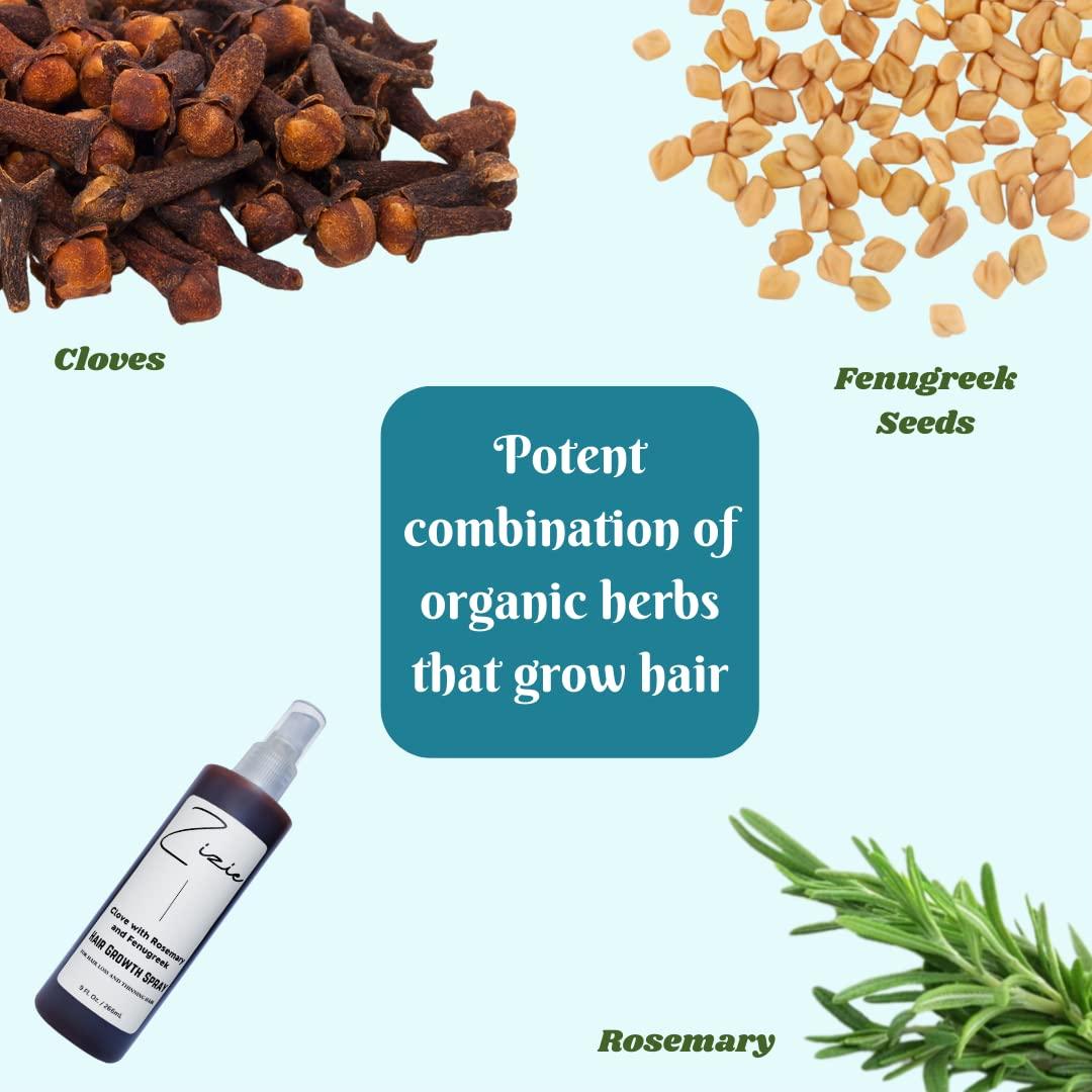 Cloves Fenugreek Rosemary Hair Growth Spray For Men And Women cloves-fenugreek-rosemary-hair-growth-spray-for-men-and-women