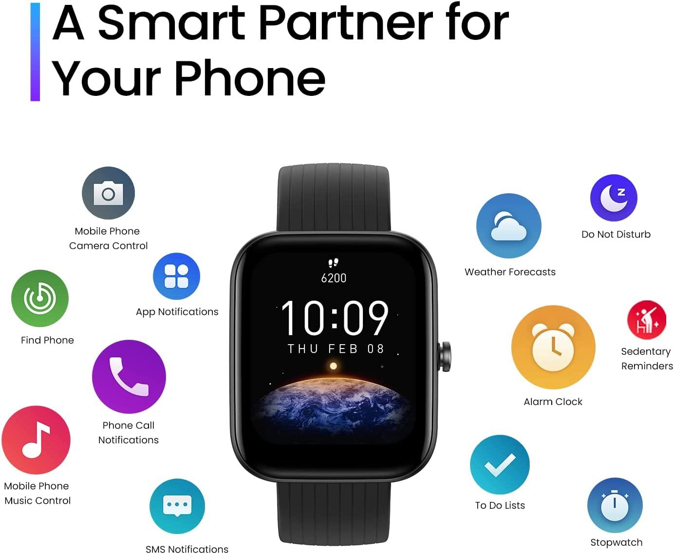 Iphone new arrivals amazfit bip