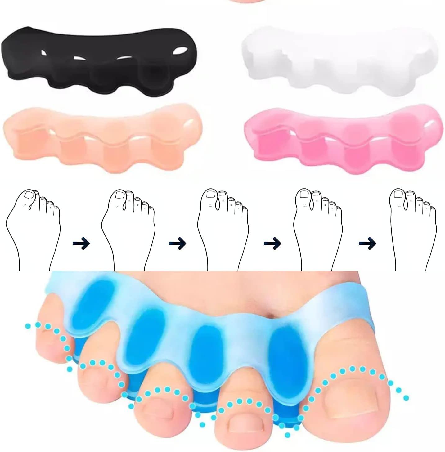 Toe Separators Spacers and Correctors for Men and Women - Bunion