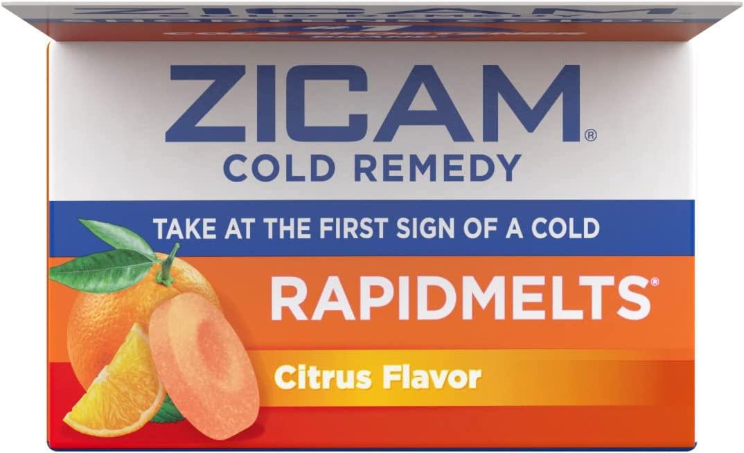 Zicam Cold Remedy Zinc Medicated Fruit Drops, Assorted, 60 OFF