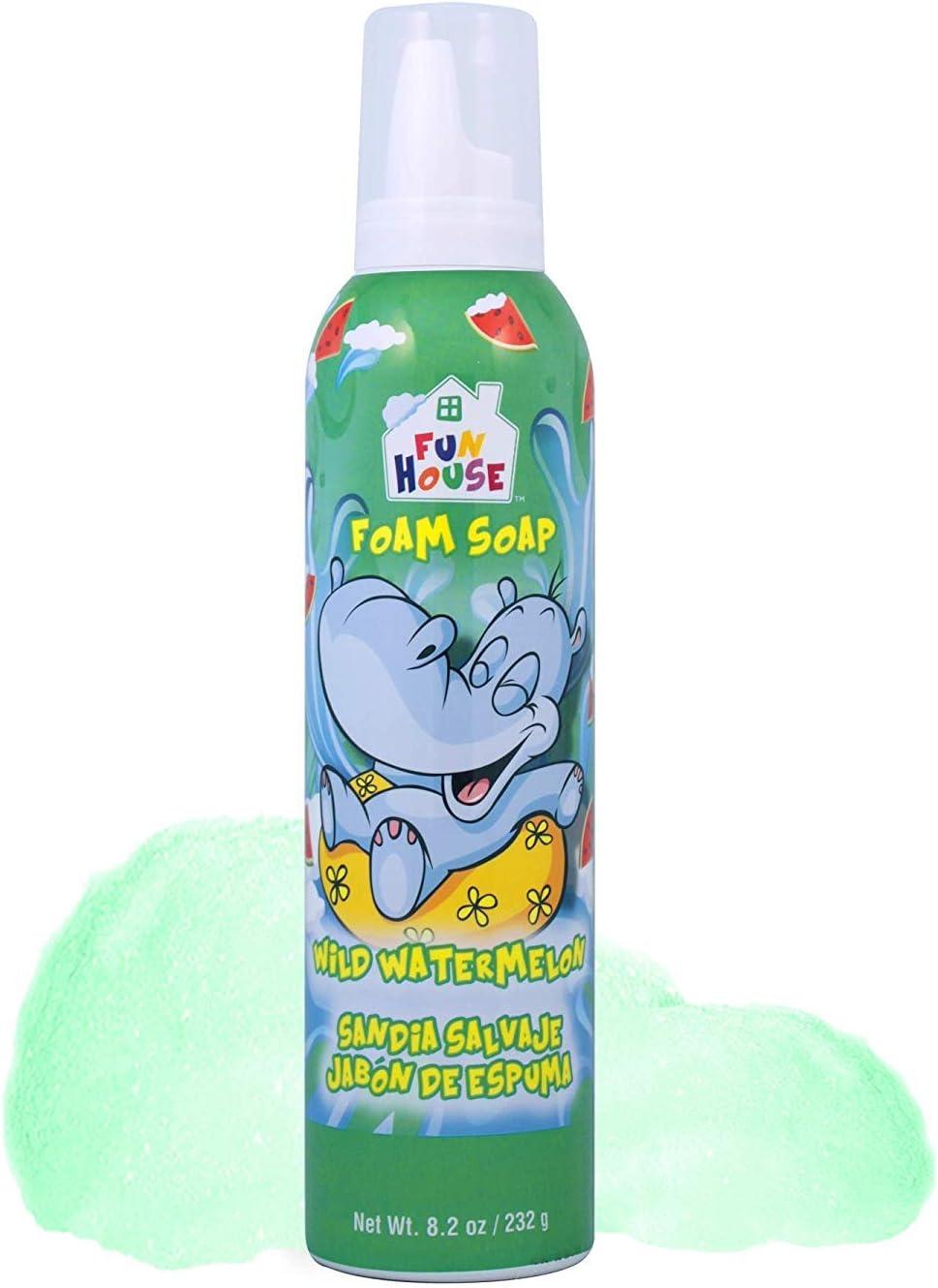 Fun House Kids Foam Soap 8 Pack Assorted Flavor Foam Soap, 8.2 oz each