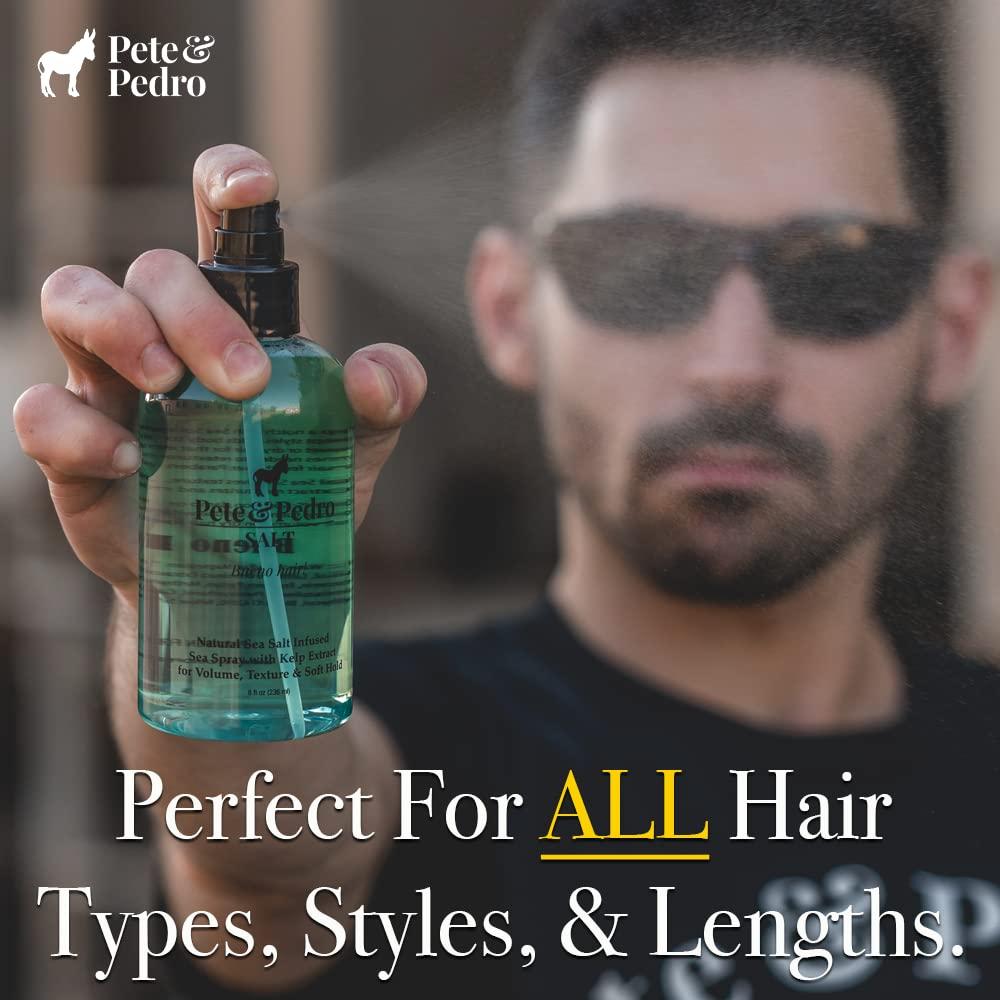 Pete & Pedro SALT Natural Sea Salt Spray for Hair Men & Women