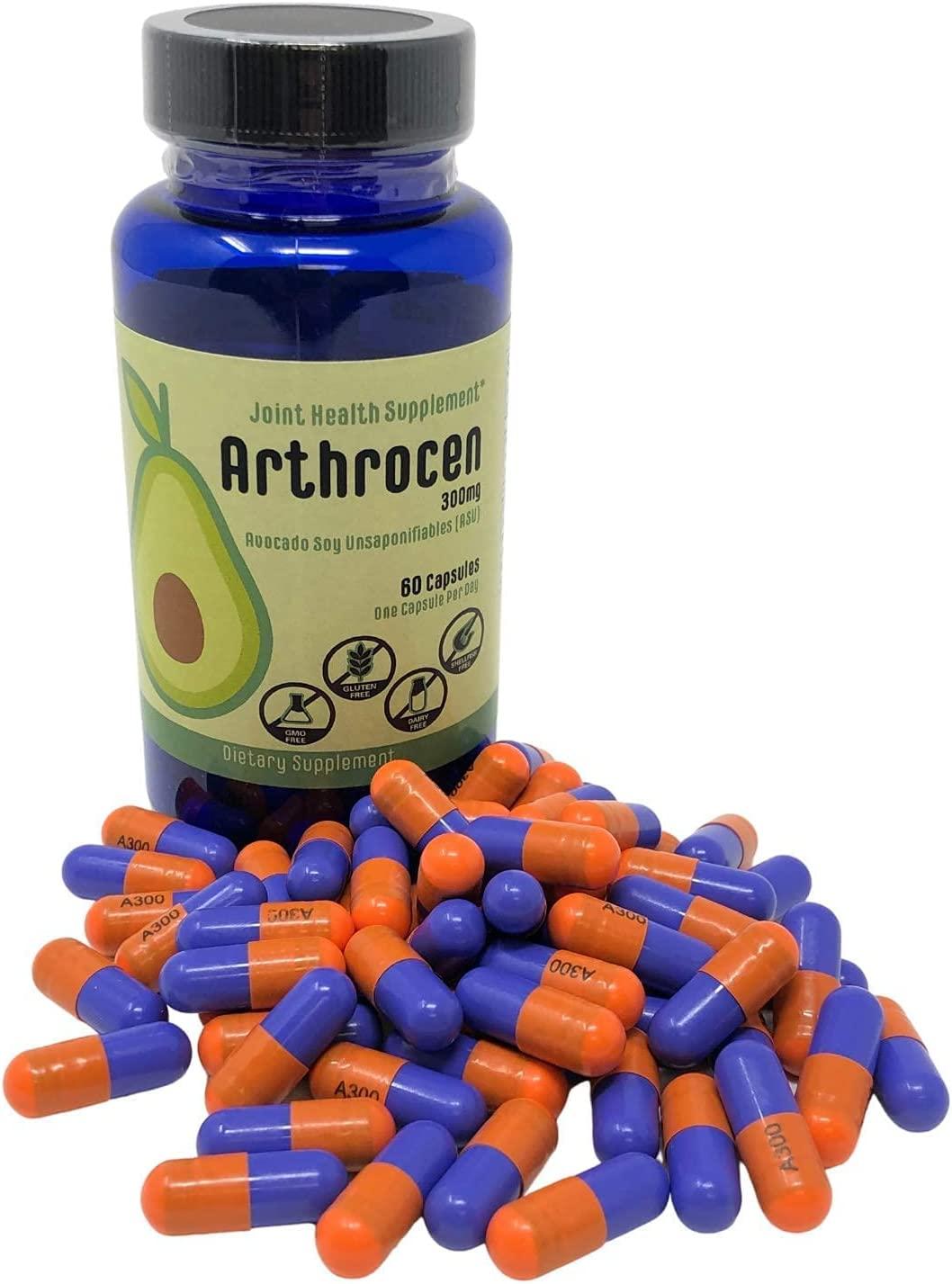Arthrocen Joint Health Supplement, 300Mg Avocado Soy Unsaponifiable