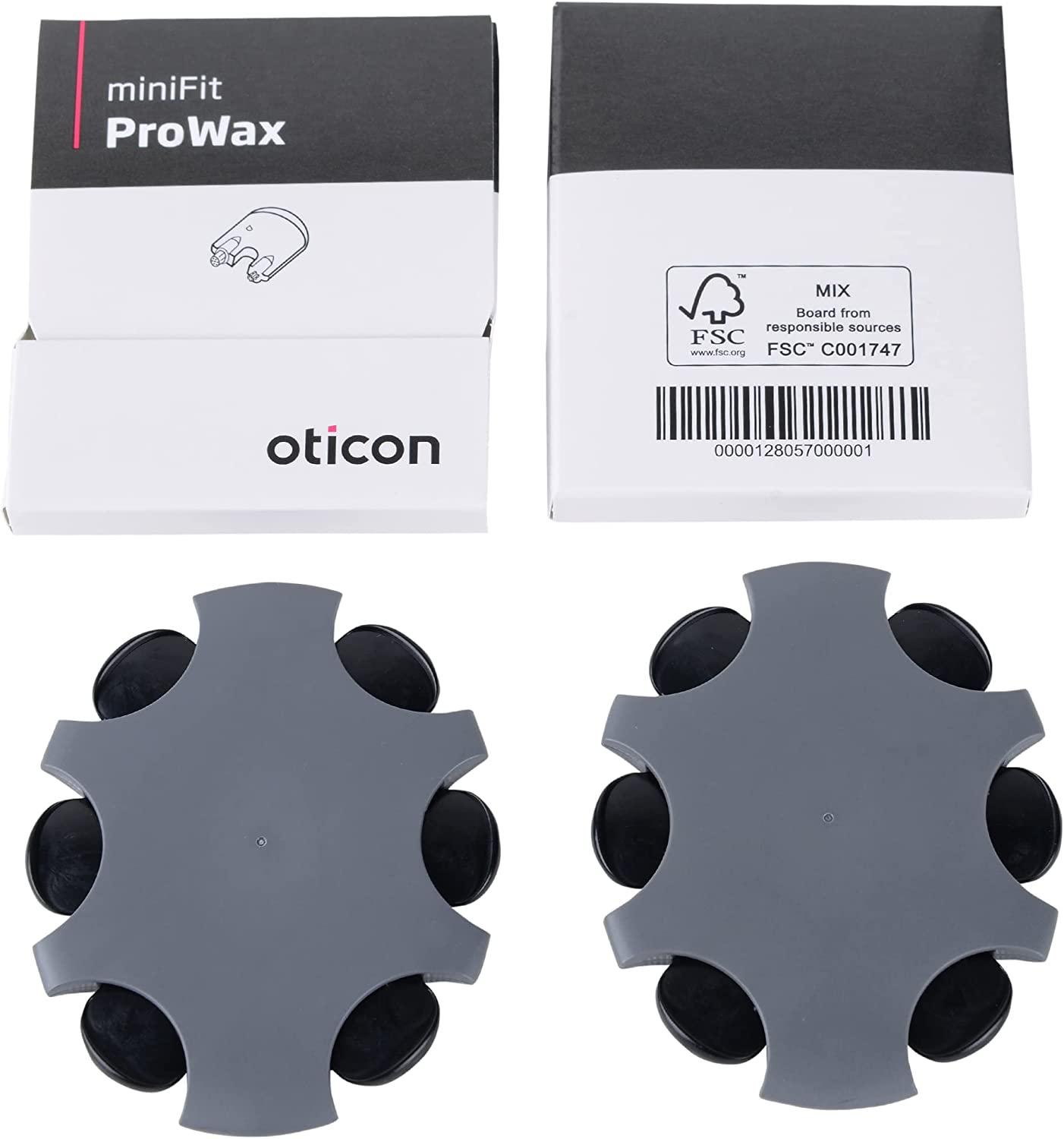 Oticon Prowax Minifit Wax Filters 2 Pack Hearing Aid Replacements
