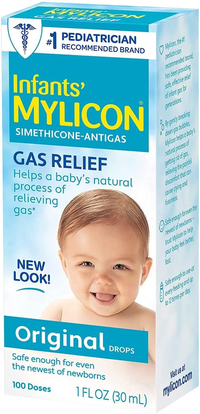 Mylicon Infant Gas Relief Drops Original Formula 1 oz (2 Pack) Fast