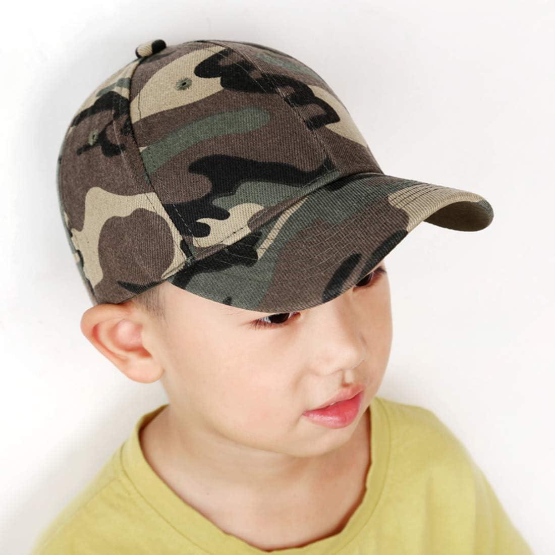 American Trends Toddler Baseball Hat for Toddler Boy Kids Adjustable  Baseball Cap Camouflage Boys Hat 3-8 Years A Army Green Camouflage