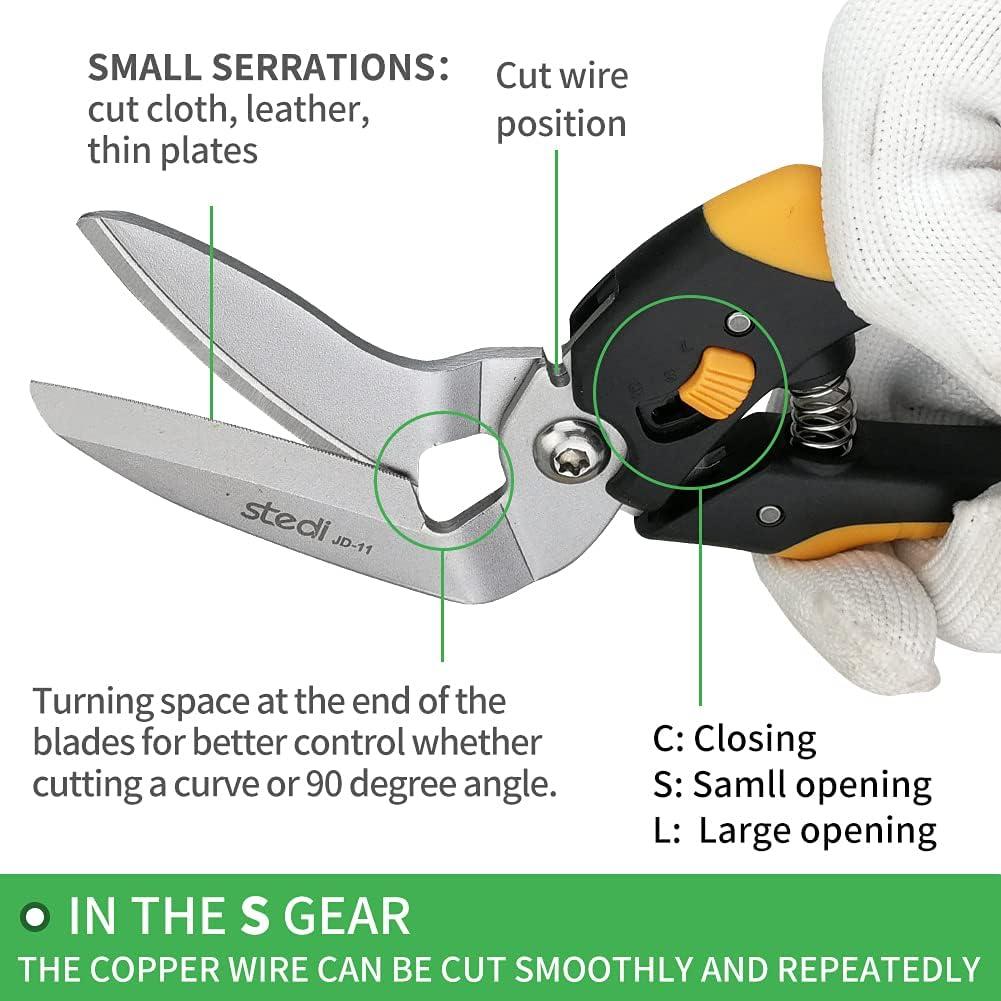 stedi 5-Inch Mini Flush Cutter for Jewelry Making, Clean Cut