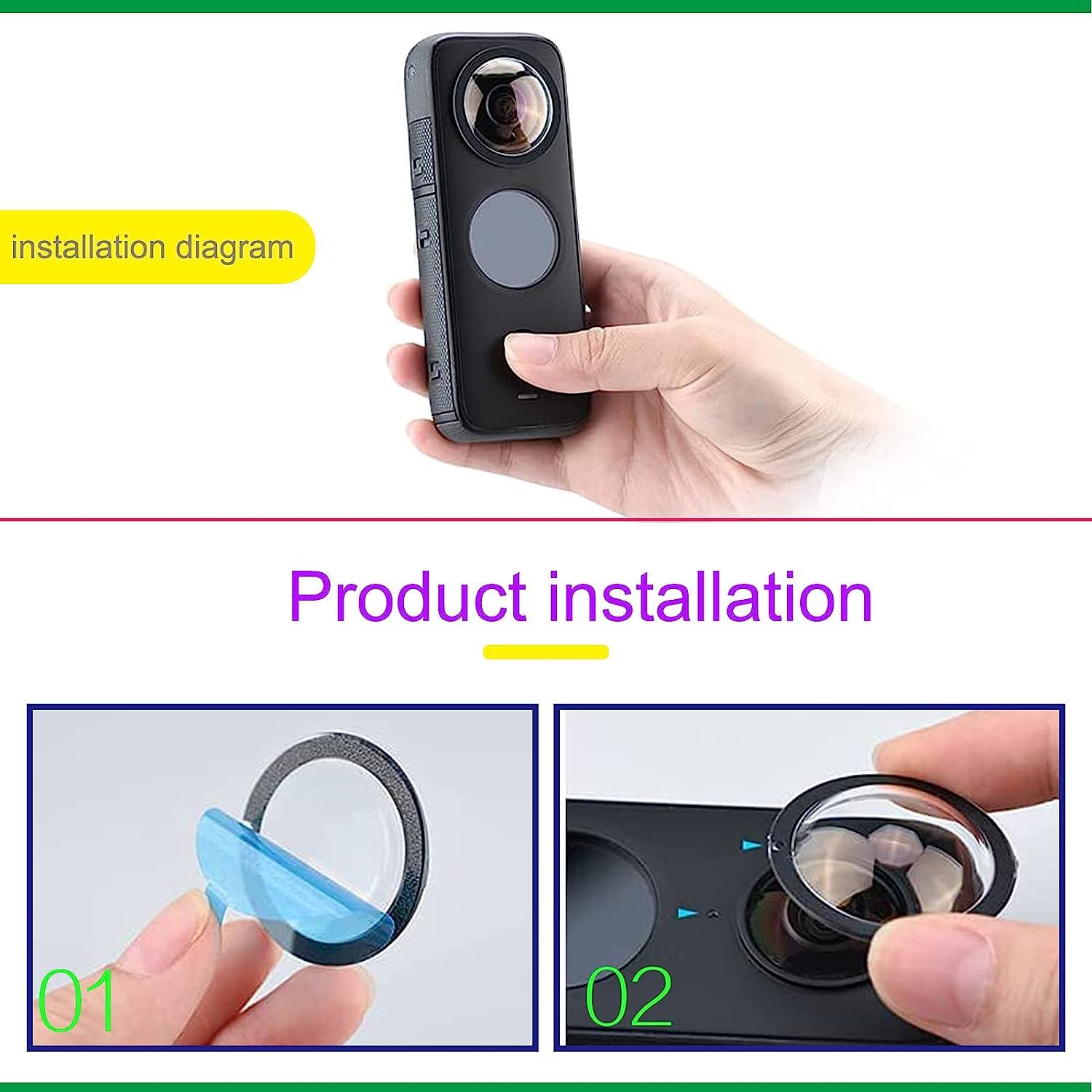 Dual Lens Guards for Insta360 One X2 Accessories