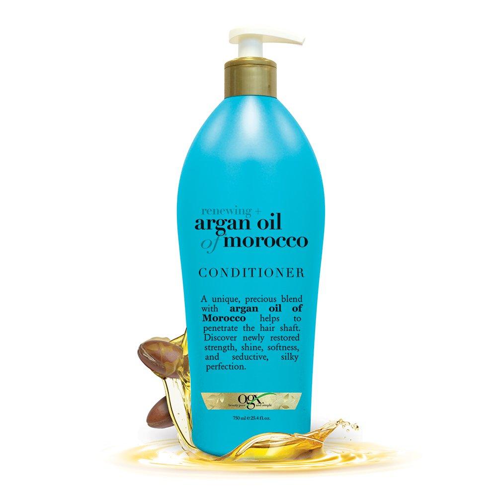 OGX Renewing Argan Oil of Morocco Conditioner 25.4oz Salon Size Blue