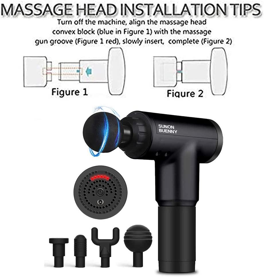 Handheld Neck Back Massager MG460 Deep Tissue Percussion Massage for S