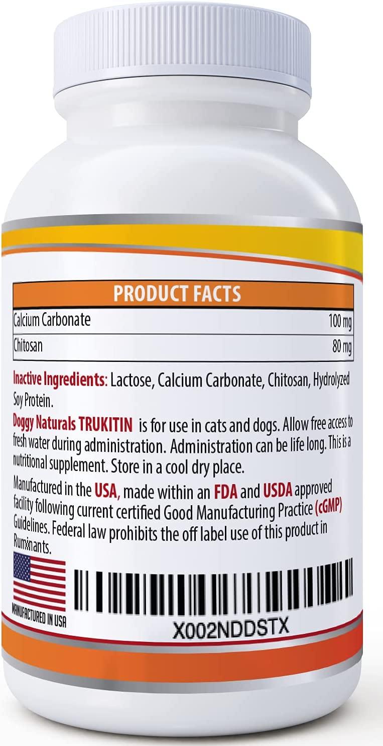 Pet Health Pharma Trukitin Chitosan Phosphate Binder for Cats & Dogs