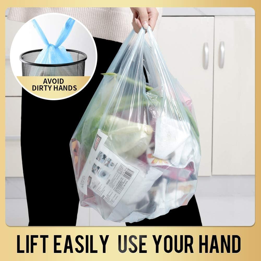 4 Gallon Garbage Bags Wastebasket Bin Liners Plastic Trash Bags for  Bathroom Bedroom Office Trash Can 15 Liters - Durable & Thick Trash Bag -  China Garbage Bag and Garabge Bags price