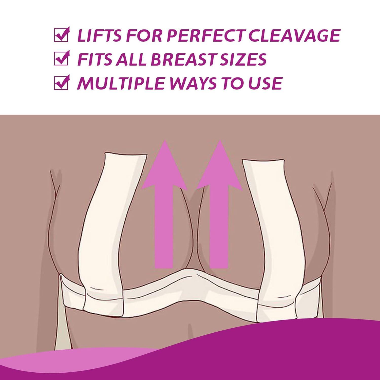 Breathable Body Tape for Chest Lift | Support & Push Up Tape for Sticky,  Backless, or Strapless Bras | Buy Now with Express International Delivery |  GoSupps.com