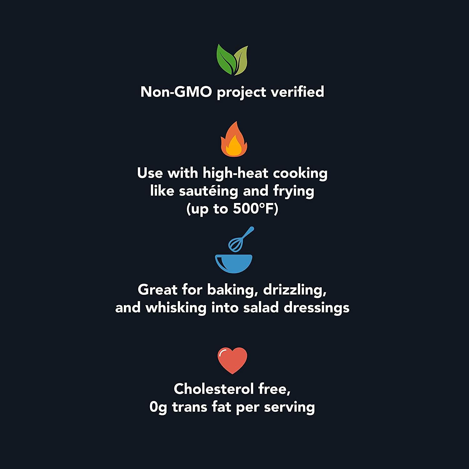 AmazonFresh Avocado Oil, 33.8 fl oz (1L)