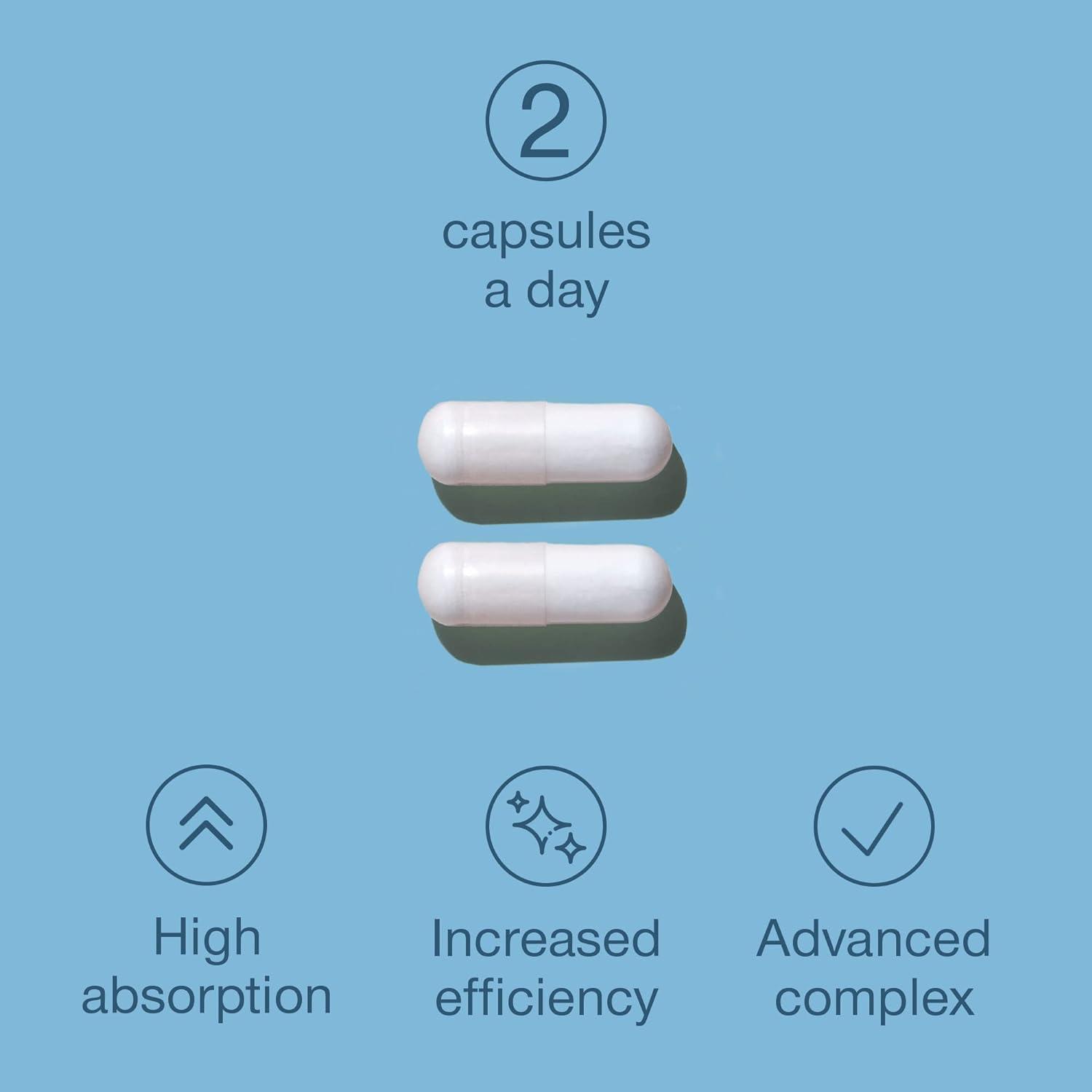Magnesium Glycinate Supplement 300mg Magnesium Bisglycinate Capsules