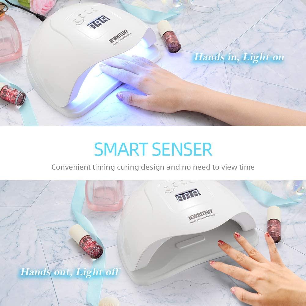 Gel UV LED Nail Lamp, Nail Dryer 80W Gel Nail Polish UV Nail Light