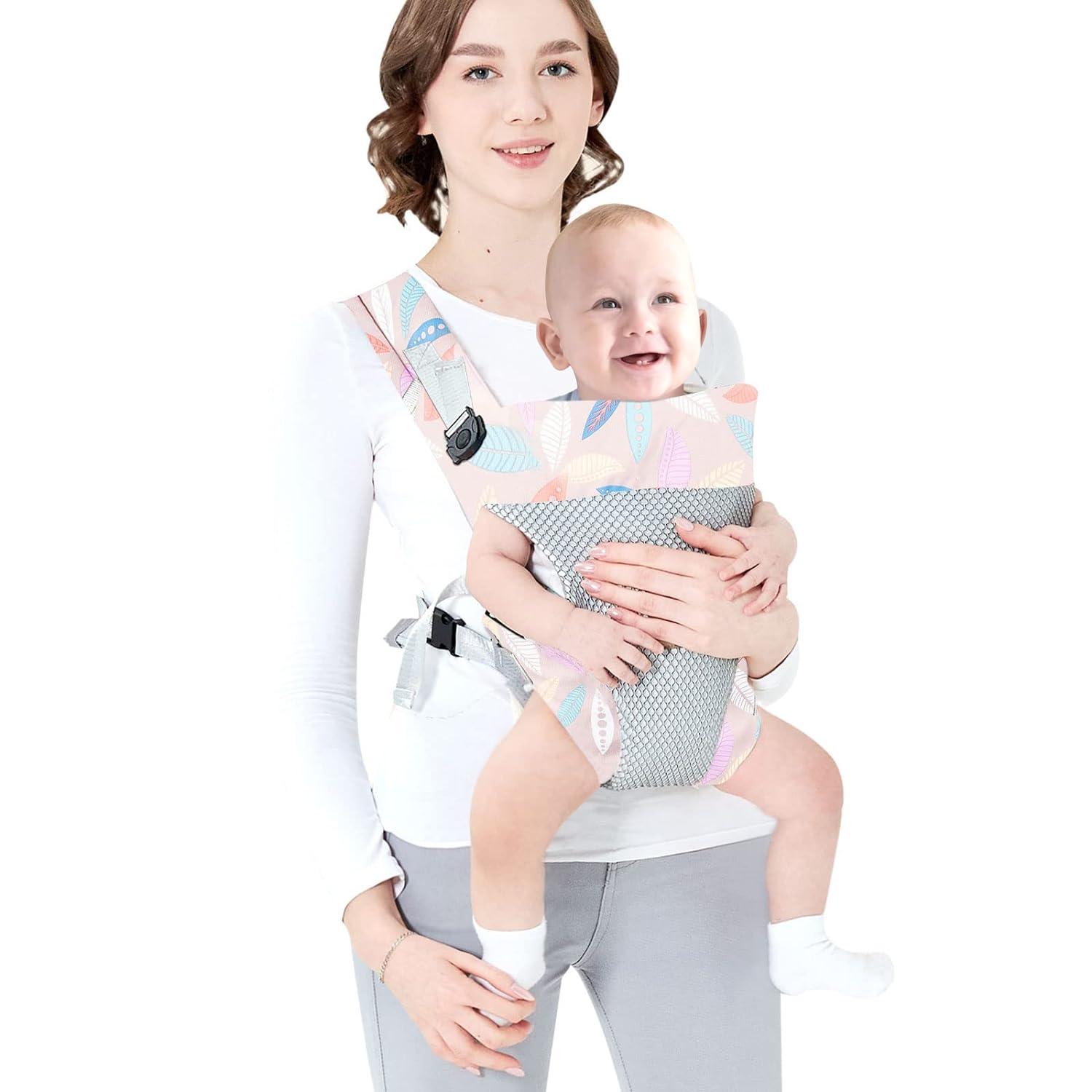 SERAPHY Baby Carrier: Front and Back Backpack for 0-24 Months Baby
