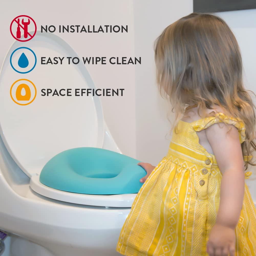 Prince Lionheart Step Lavello| Top E Base Antiscivolo | Facile Da Pulire | Maniglie Di Trasporto | Versatile | Supporto Bagno | Allenamento Bagno | Sgabello - Blu