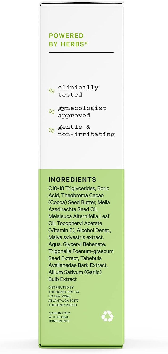 The Honey Pot Co. Boric Acid Suppositories 7 Day Pack Maintain Vaginal pH, Manage Odor