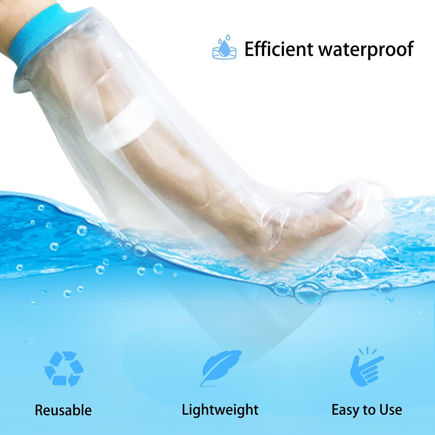 chali Waterproof Cast Cover for Showering Adult Full Leg Waterproof