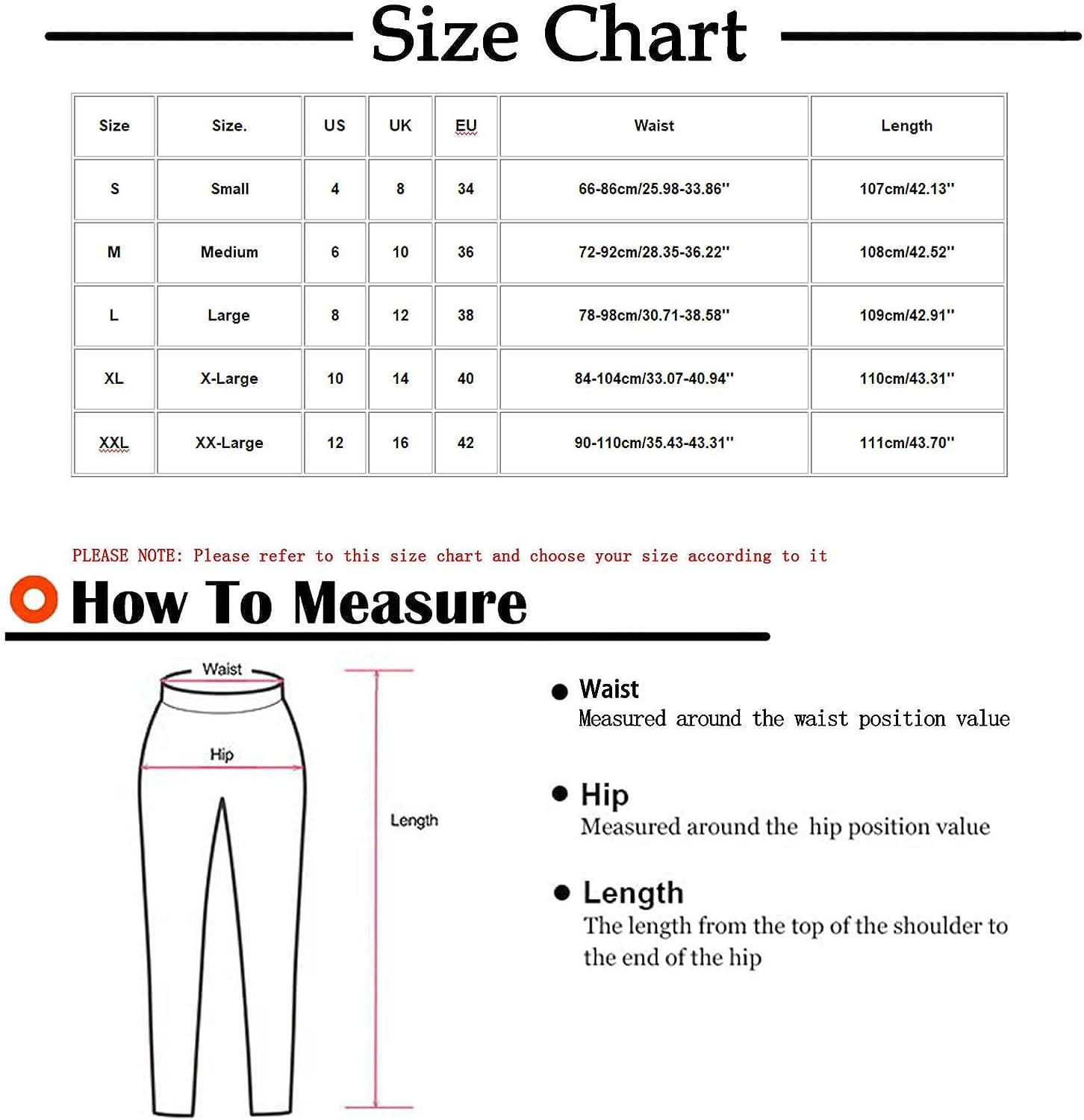 BFAFEN Flare Pants for Women Solid Color Casual Elastic Waist Leggings  Stretch Yoga Pants with Pockets Fashion Trousers White XX-Large