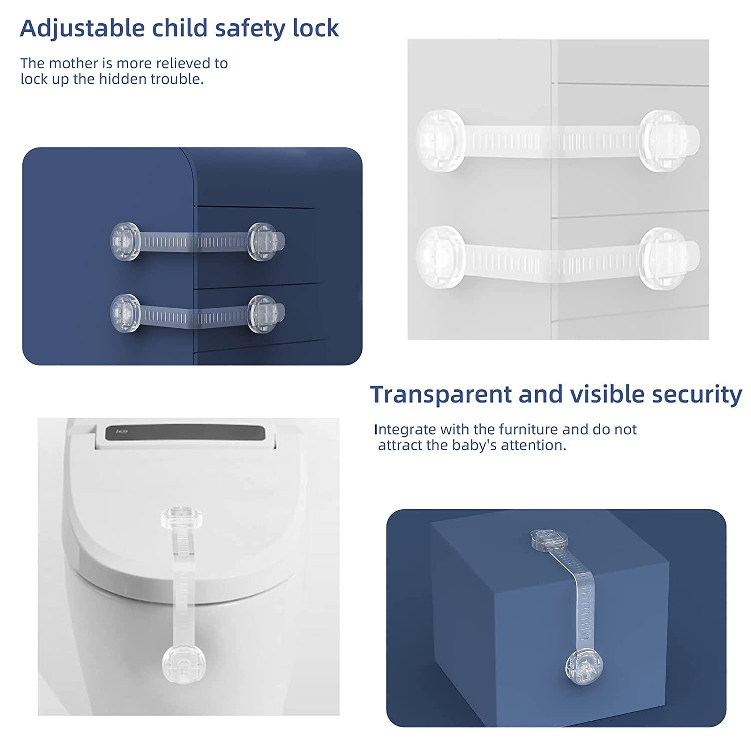 Mr Chen Child Safety Strap Locks (6 Pack) Child Safety Proofing