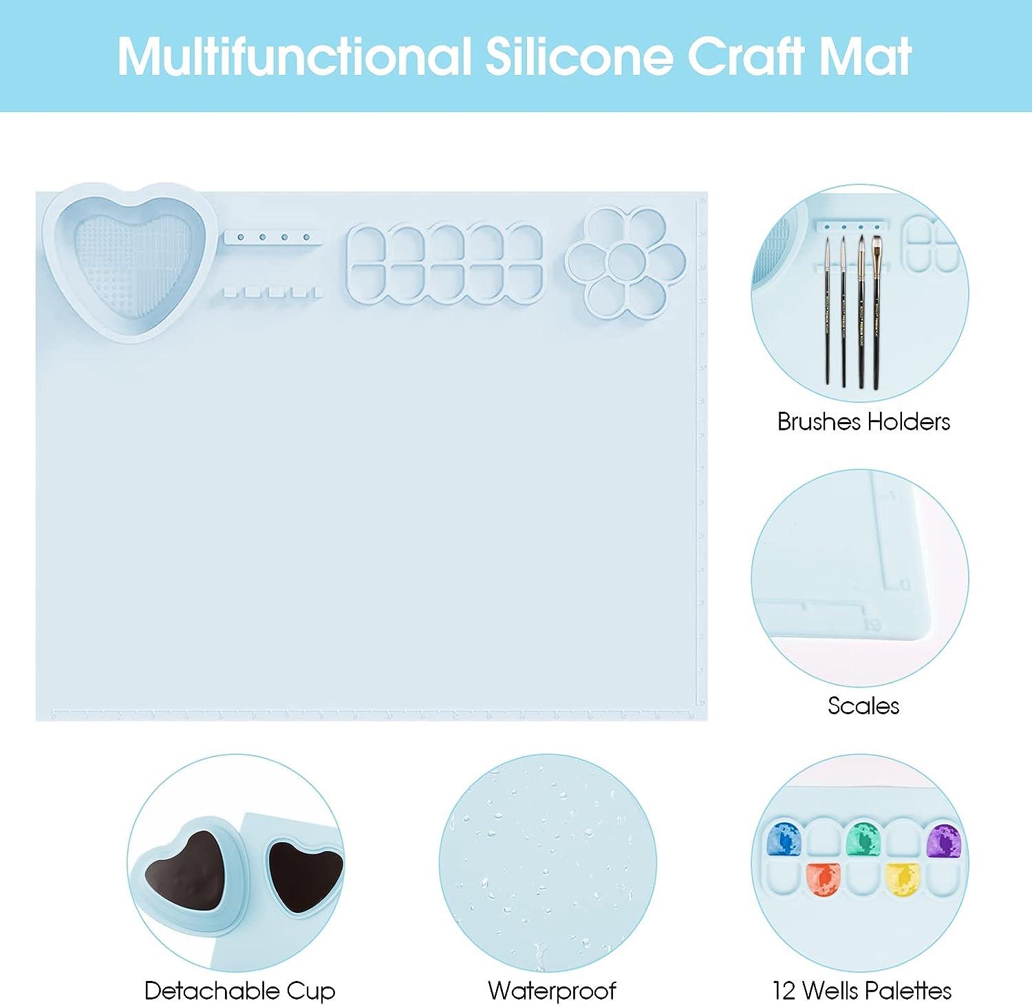  Just Messin' Silicone Art Mat for Crafts, Resin, Paint